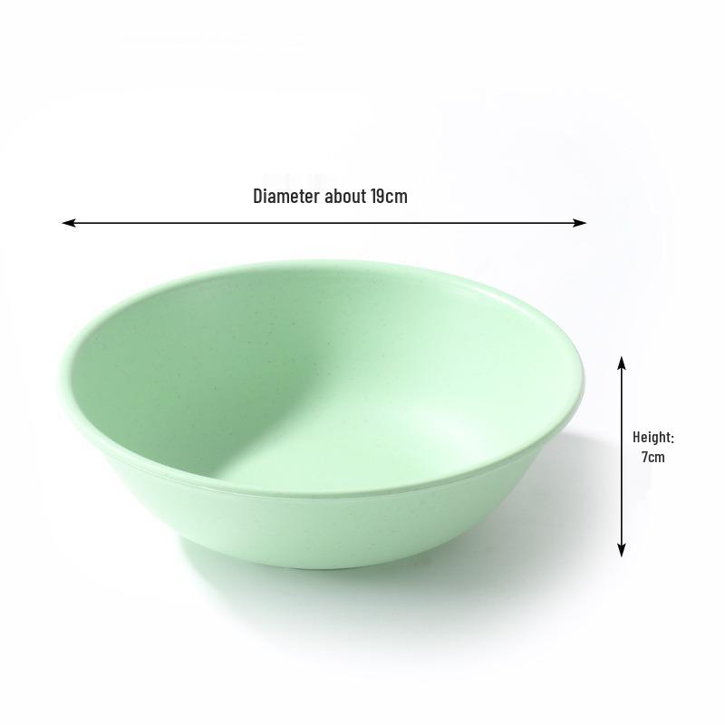 Langlebige Plastik Suppen- und Nudelschüssel mit anpassbarem Logo