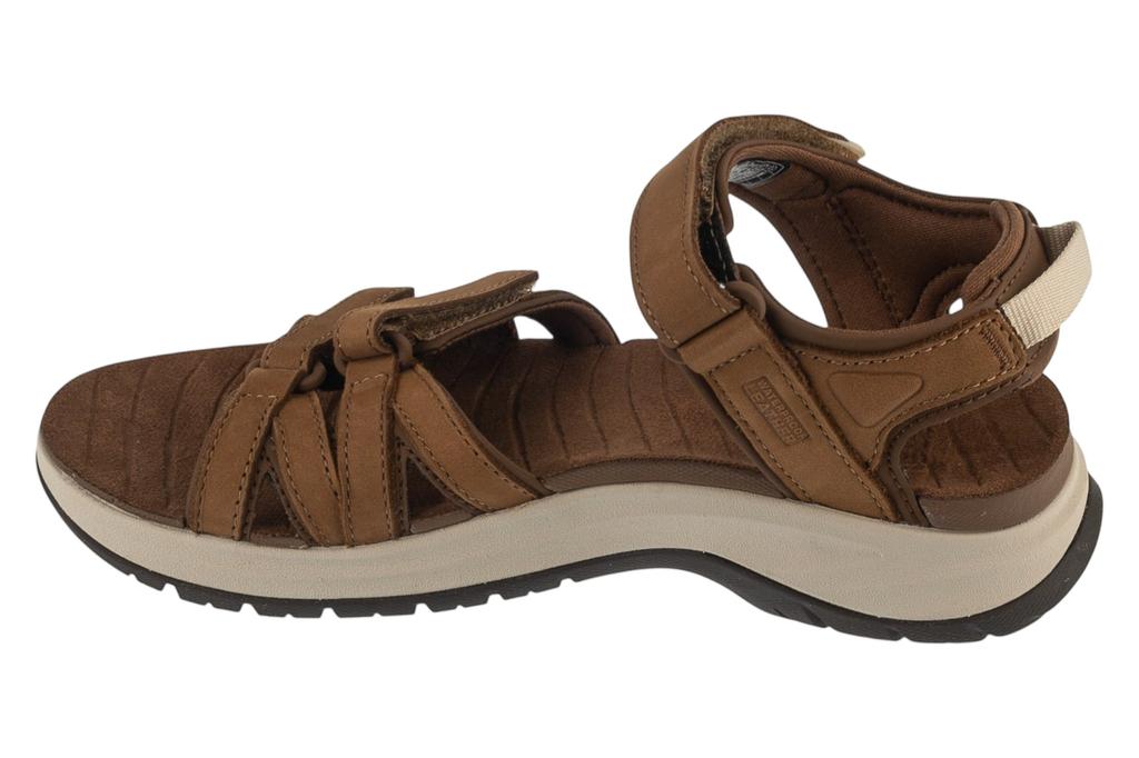 Teva W Tirra Sport Leather Sandals, Womens Brown Sandals