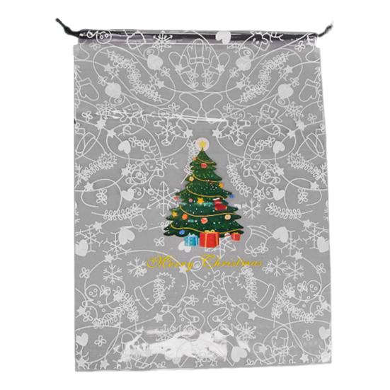 

Рождественский подарочный мешочек на шнурке, прозрачный, плюшевый, упаковочный мешок для куклы, пылезащитный, прозрачный органайзер для хранения, для рождественского подарка, для организации дома M