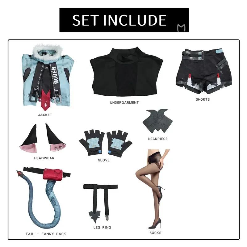 Zenless Zone Zero Jane Doe Adult Cosplay Carnival Anime Uniform Halloween Party Masquerade Women's Game Costume