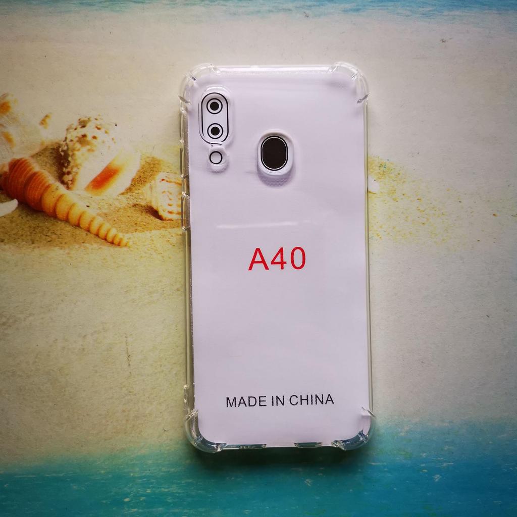 Przezroczyste etui TPU odporne na upadki ze smyczą dla A40