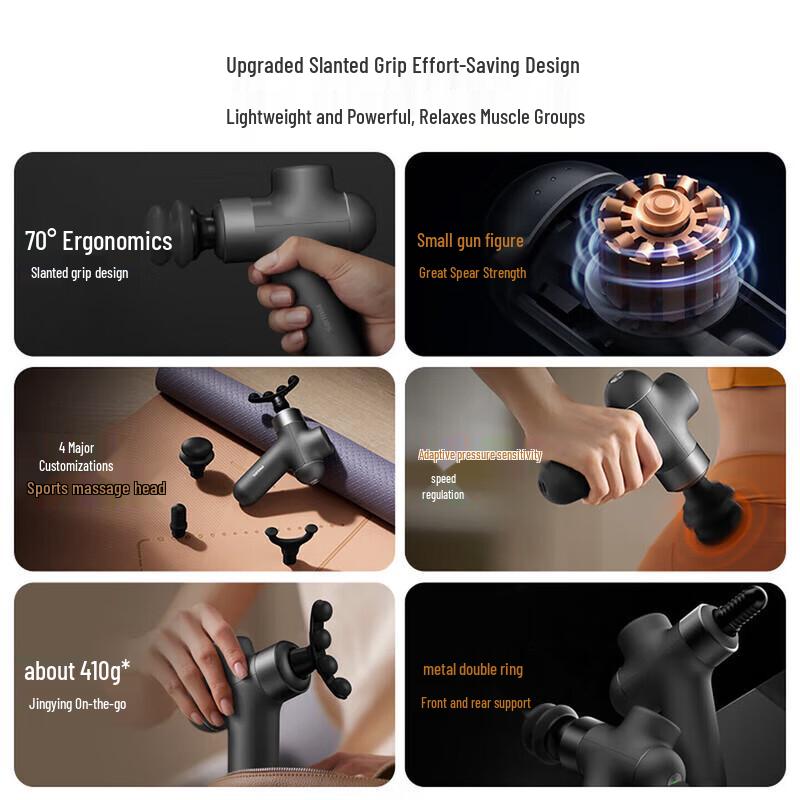 PHILIPS Muscle Massage Gun PPM3107G CN plug (adapter included)
