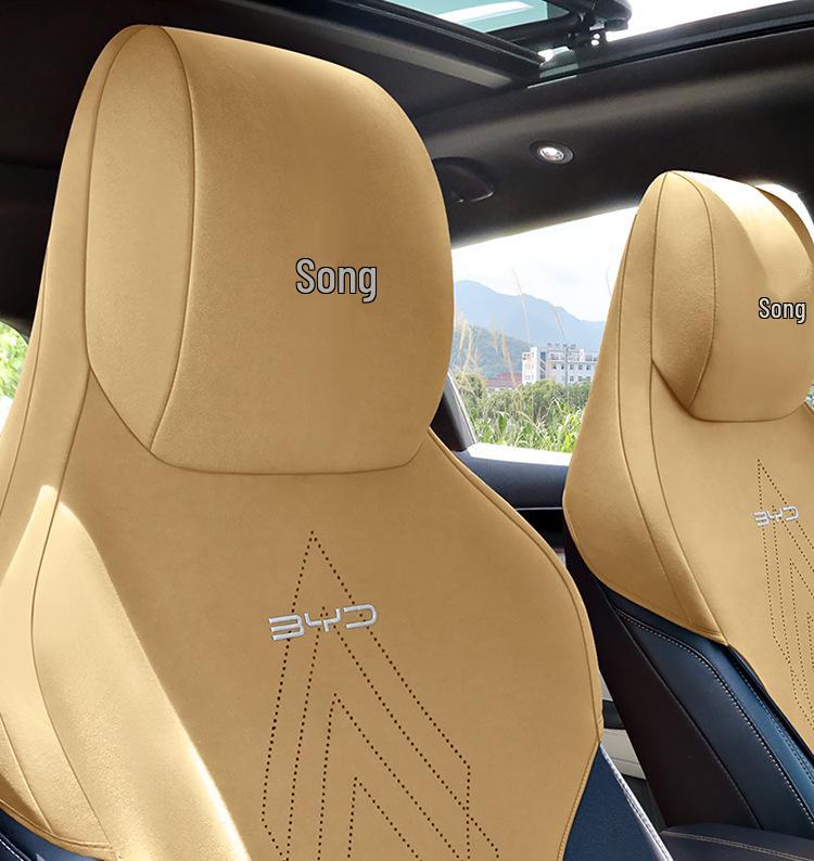 Honor Edition 2024 Song PLUS DM-i 71km Luxury Saddle Pad, Suede, All-Season Use