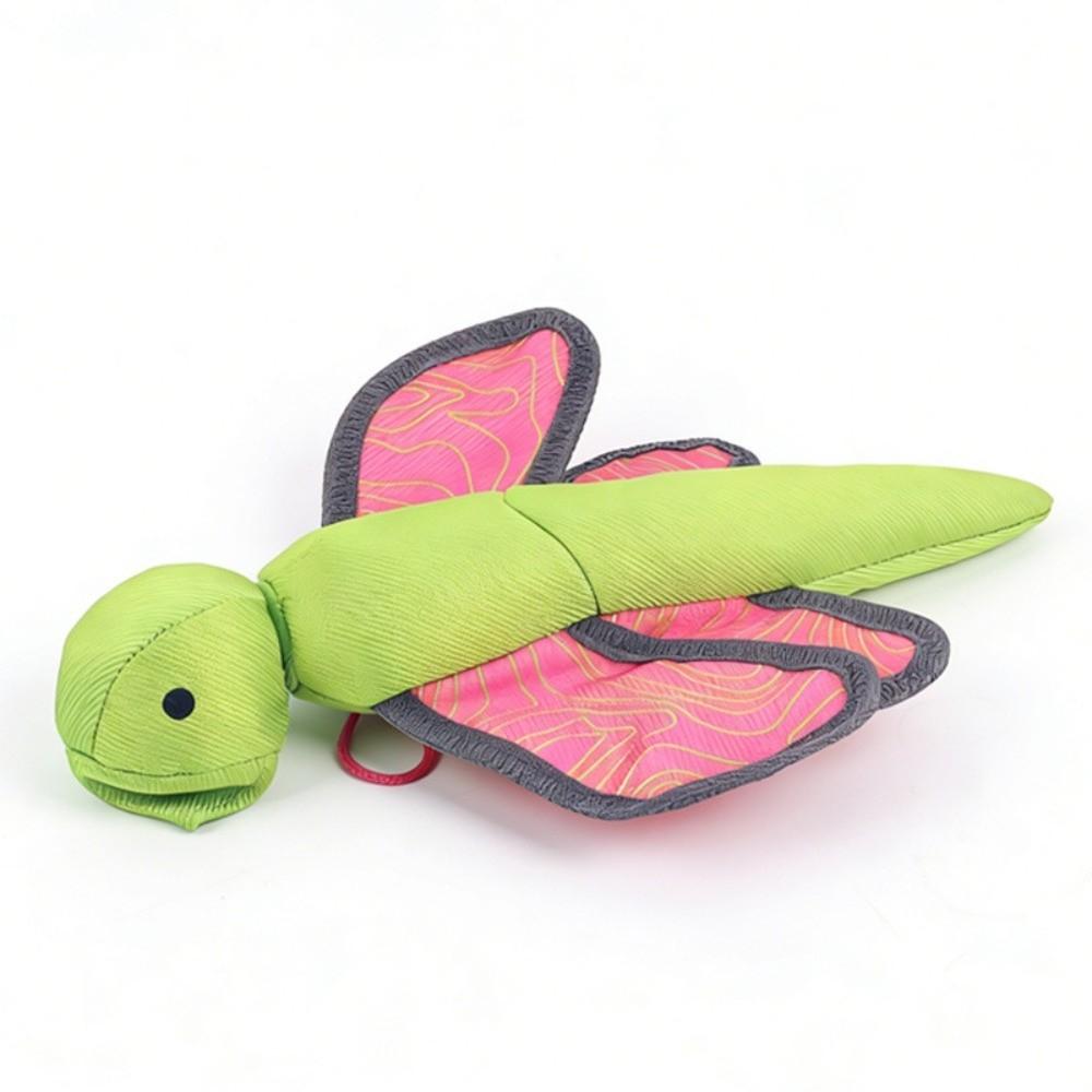 Press To Sound Interactive Dog Throw Toy Chew Resistant Puppy Fetch Toys Park Outdoor