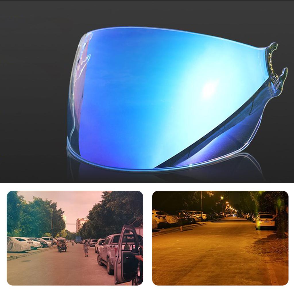 Colorful Unisex Visor Helmet Visor Replacement Visor Motorcycle Accessories Easy Installation Suitable for OF562 Durable