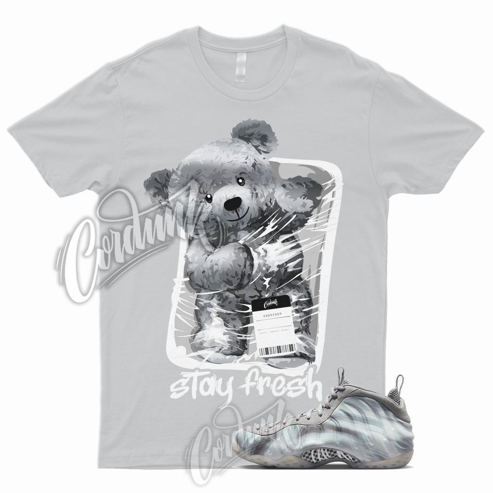 Футболка STAY в тон кроссовкам Air Foamposite One Dream A World Tech Grey Multi Color 1 Унисекс XL