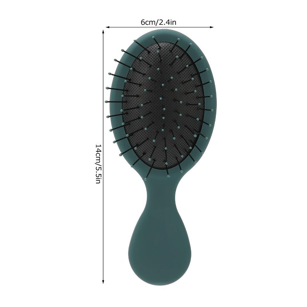 Vented Hair Straightening Brush Portable Paddle Hairbrush For Women Hair Styling Tool For Travel