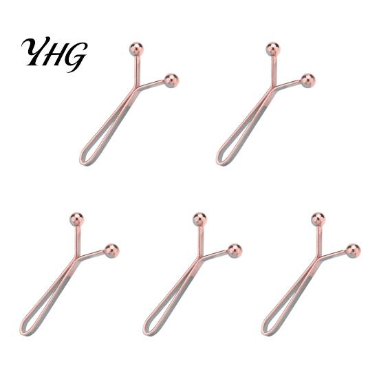 Damage Free Pants Clip 5/10Pcs Waist Tightener for Pants, Reusable Cincher No Loose Jeans, Sewing Trousers Leg Shortening Clamp Metal