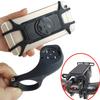 SUKOU Shockproof Silicone Strap Mount for Garmin/XOSS Speedometer & Quick Release Phone Holder.
