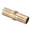 Conector de țeavă drept cu 2 căi, cu ghimpat din alamă, fiting de joncțiune 681012141620 mm