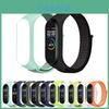 Correa de Nailon Duradera Para Xiaomi Mi Band 3/4/5/6 Ajustable Transpirable Tipo Lazo Repuesto Ligero