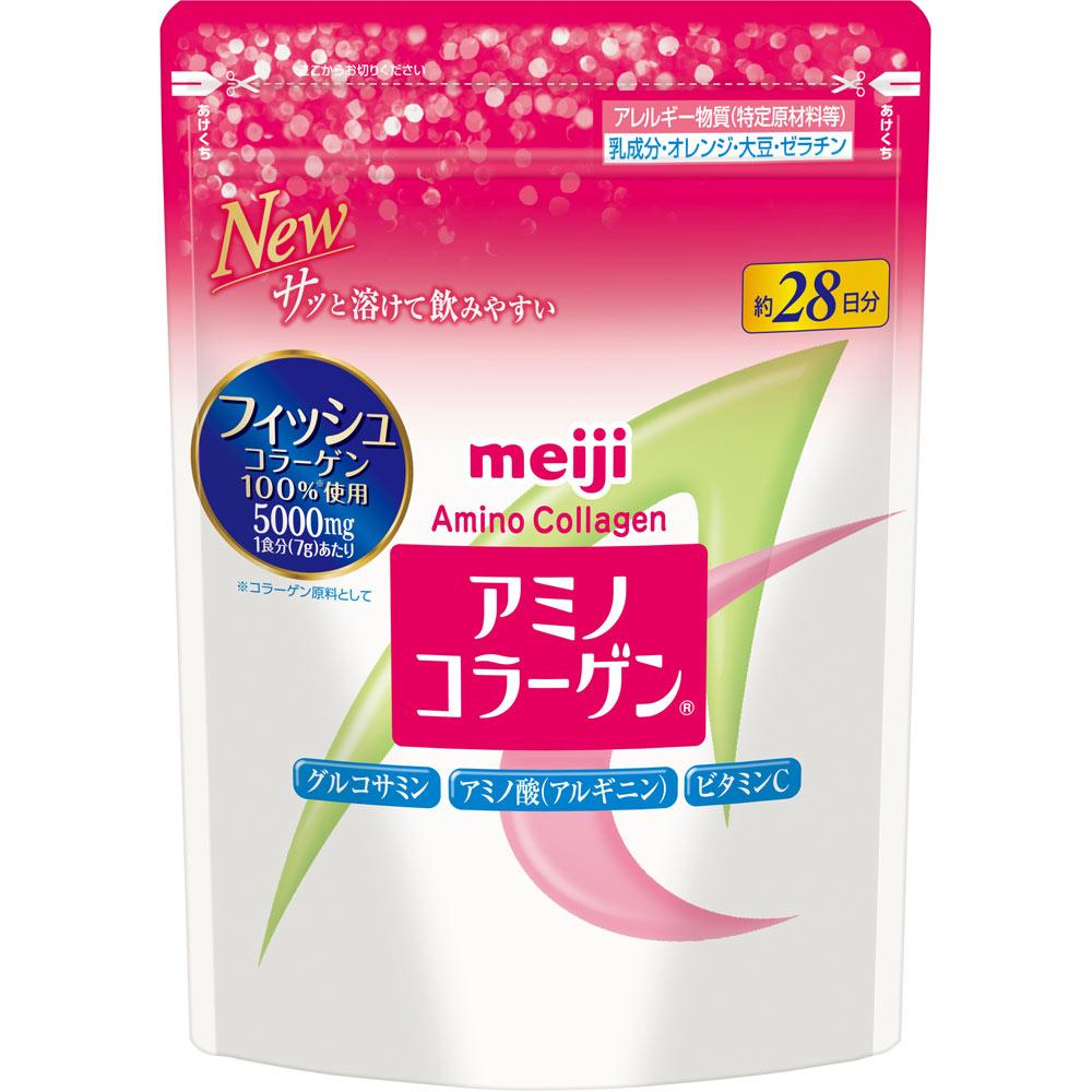 

Meiji (formerly Meiji Seika) Amino Collagen 196g Beautiful skin Collagen 1