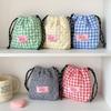 Anti-scratch Travel Organizer Bag Multi-purpose Large Capacity Drawstring Wallet Dustproof Drawstring
