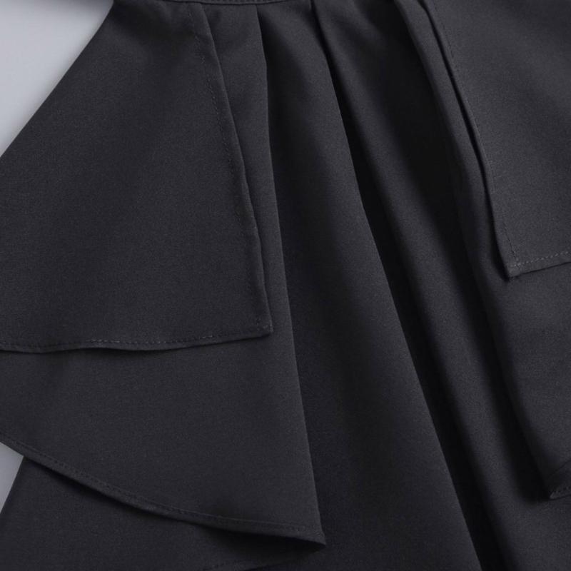 Elegant Pleated Collar Detachable Layered Neck Accessory For Women Men Kids Comfortable Polyester Fashion