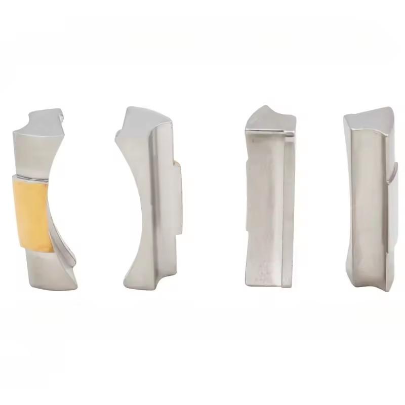 20mm 21mm For Rolex Daytona Submariner Date Black Green Yacht-Master Watch Arc Interface Solid Stainless Steel End Link Parts