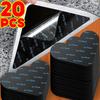 2/30pcs Carpet Non-slip Stickers Reusable Washable Anti Curling Carpet Patches Fixed Sticker Floor Rug Mat Grip Stoppers Tapes