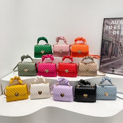 Modische Tasche, Einfache Falttasche, Handtasche, Kleine quadratische Tasche