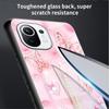 Liebe Bogen Glas Fall Für Xiaomi Poco X3 NFC 11 Lite 11T F3 M3 Für Redmi Hinweis 11 10 9 8 Pro 10S 9S 9A 9C Telefon Abdeckung