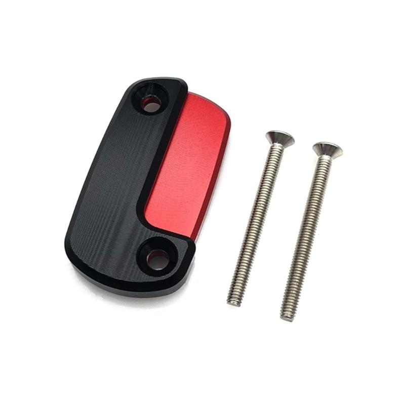 Aluminum Front Brake Cylinder Cover Durable Front Brake Oil Fluid Reservoir Cap Simple Installs for CB150R CB250R CB300R
