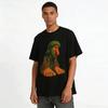 Funny Tree Spirit Bigfoot Graphic Casual T-Shirt Pure Cotton T-shirt