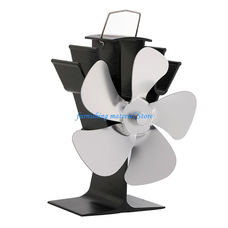 Y5GD Stove Fan for Pellet Log Burning Stove for Ideal Gift for Your Home Fr