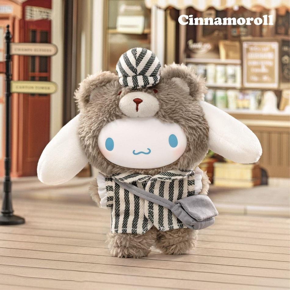 

Серия послеобеденного чая Sanrio Милая плюшевая кукла Игрушка Мультяшный кулон для рюкзака Аниме Периферия Hello Kitty/Kuromi Подарок-сюрприз