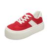 Yunfu~ Ou Ruofeng Thick-soled Heightening Little White Shoes for Women's 2025 New Versatile Casual Board Shoes Color Matching Sports Shoes