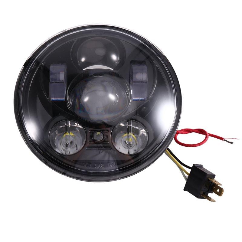 Motorcycle LED Headlight 5.75 Inch For Modified Parts