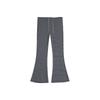 Striped cotton stretch cool knitted home lazy slim-fit striped elastic and slightly stretched thin casual pants