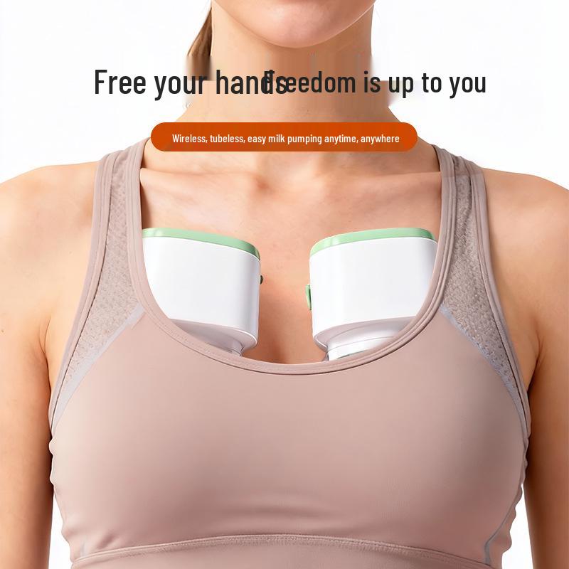 Bilateral Automatic Electric Breast Pump with Silent, Strong Suction and Adjustable Multi-Gear Massage