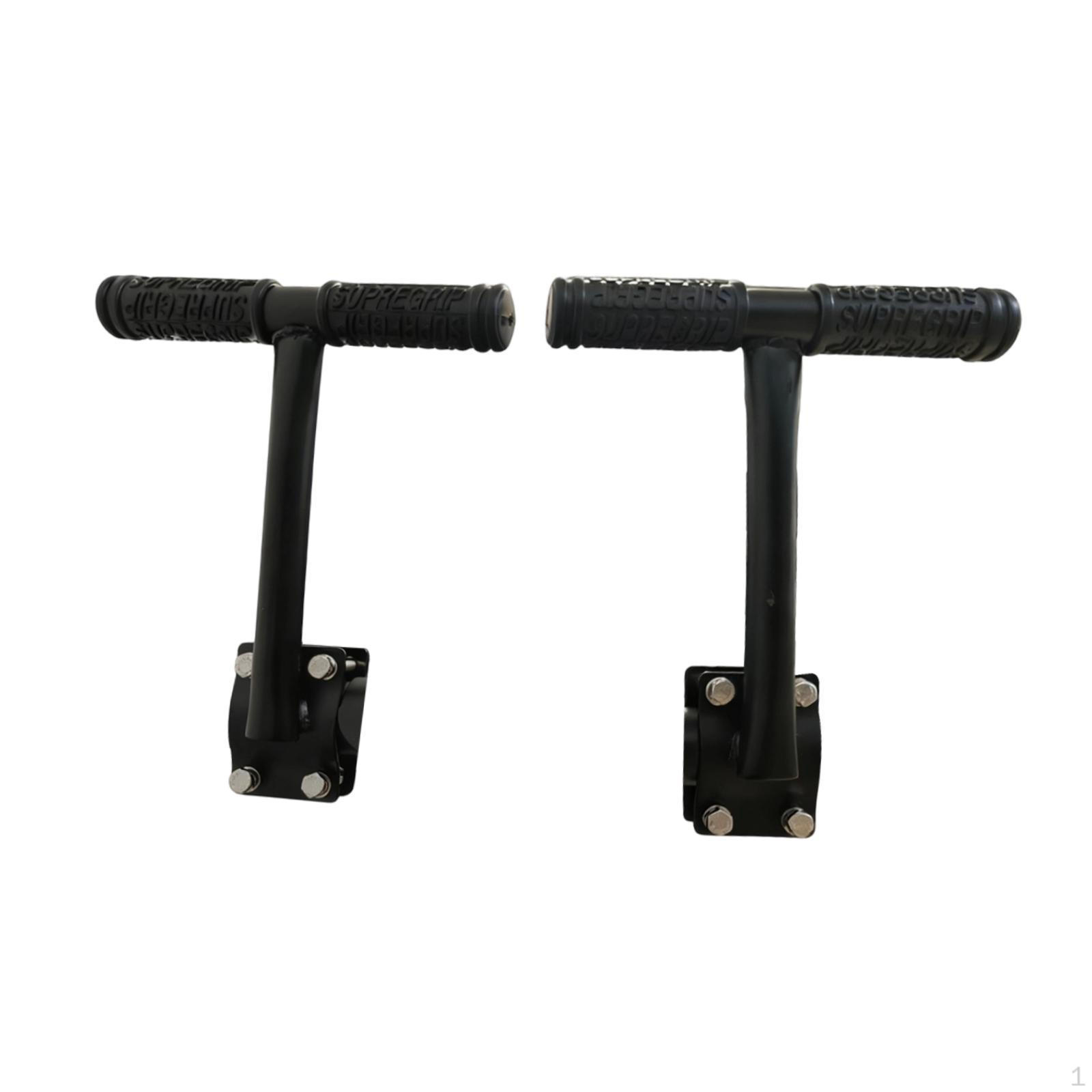 

2Pcs Handlebar Extend Height Increase Kit Fittings Sturdy Simple Installation Gift Riser