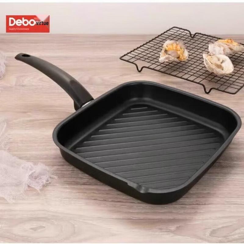 Debo Curtis 24cm Fine Iron Steak Frying Pan