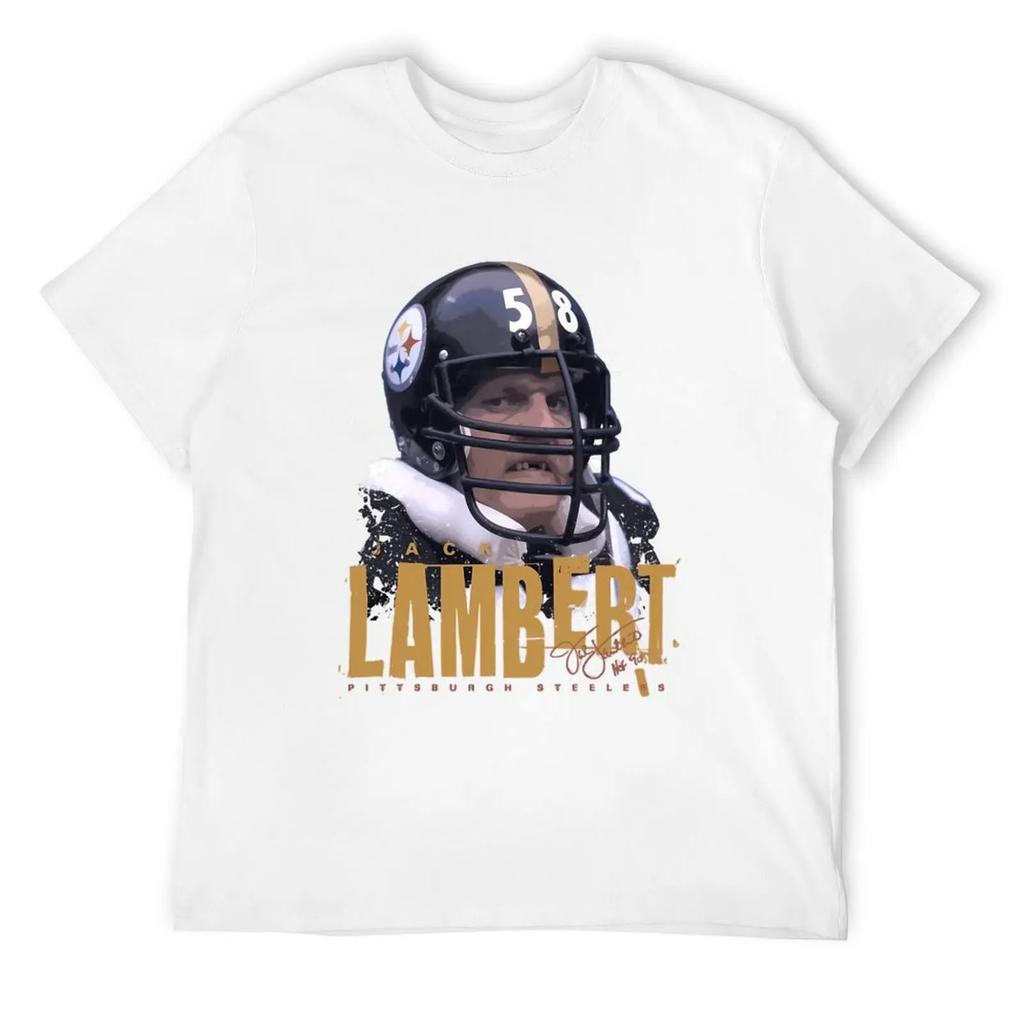 Jack Lambert T-Shirt Sommerkleidung Jungen Tierdruck T-Shirts Männer