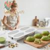 4 Cell Pistachio Silicone Mold Creative Cake Baking Mousse Chocolate Dessert Mould for DIY Home Kitchen Use