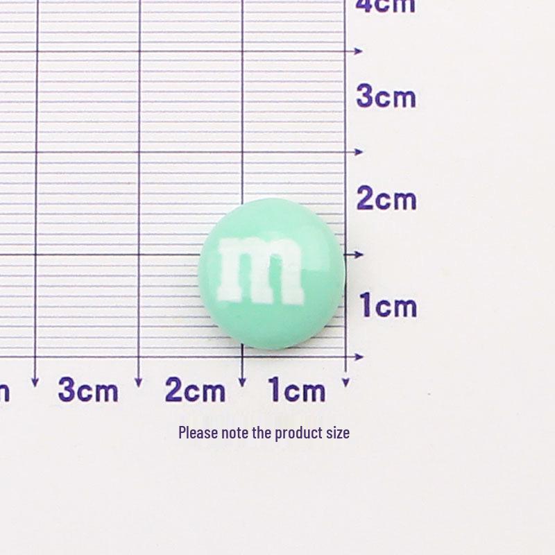 Colorful M&M's Resin DIY Kit: Phone Case, Hair Tie, Hair Clip, Jewelry, Water Cup Sticker, Pencil Box