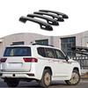 Gloss Black Exterior Outside Door Handle Cover For Toyota Land Cruiser LC300 23+