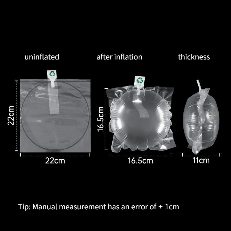 Round Filling Bag Sun Hat Underwear Bag Filling Airbag Luggage Pressure Resistant Inflatable Bag Anti Compression and Anti Deformation Support Device