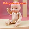 11cm Mini Sleep Baby Doll Fashion Simulation Rebirth Dolls Mini Cute Doll Cartoon Animal Kids Toy for Children Birthday Gift
