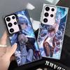 Genshin Impact Ganyu Shockproof Phone Case for Samsung Galaxy S26 Edge S25 Ultra S24 FE S23 Plus S21 Cover Anti Fall Fundas