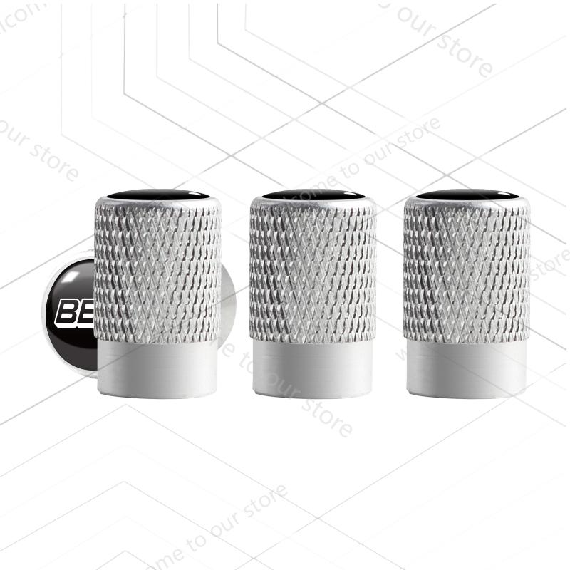 4Pcs/Set For Racing Modified Forged Wheel LOGO Badge Universal Motorcycle Car Wheel Tire Valve Caps Tyre Stem Covers Accessories