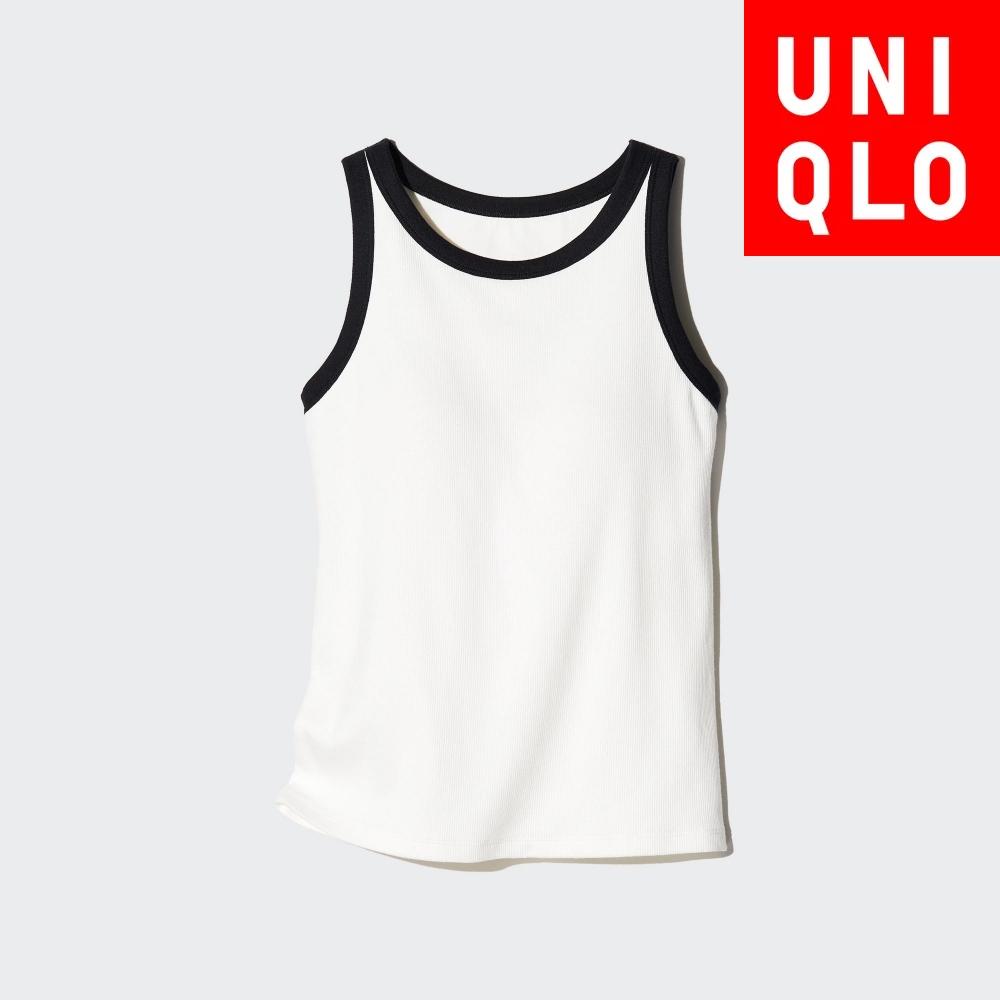 

UNIQLO Американский бюстгальтер с рукавами-майками Ringer 00 WHITE/WOMEN XS