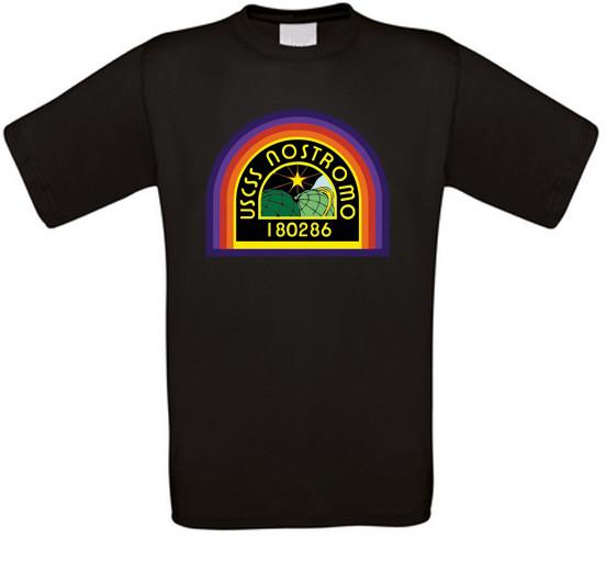 Uscss Nostromo Aliens Cult Movie T-Shirt S