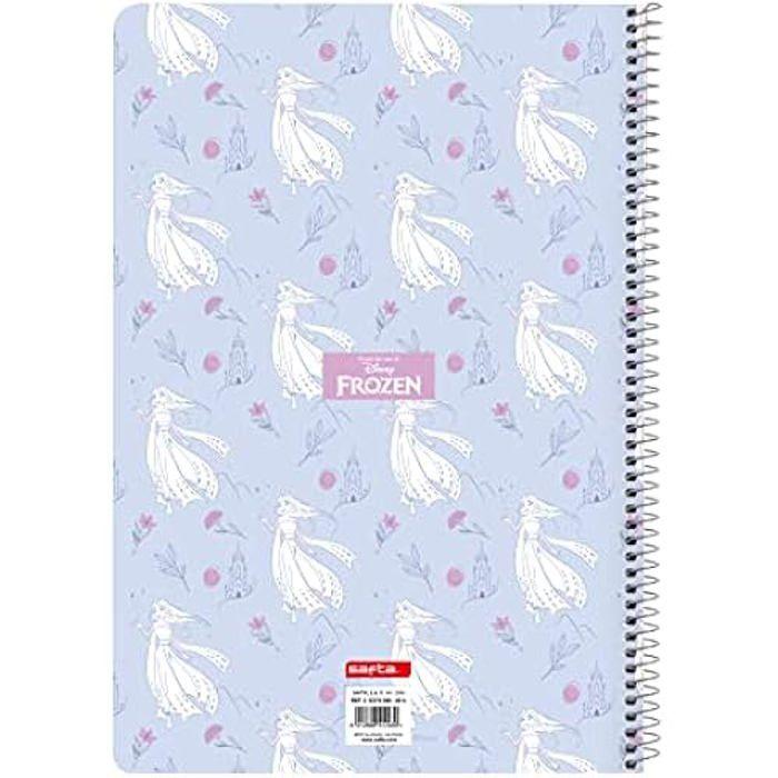 Carnet - SAFTA - Frozen Believe - Lila - A4 - 80 volets
