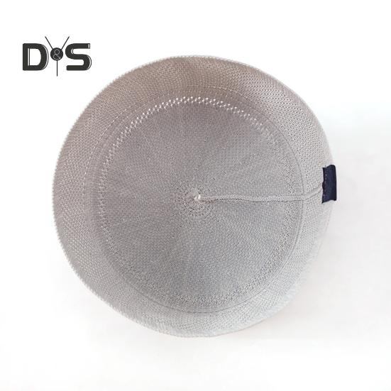 Pánský cylindr se síťovaným designem Etnický styl Silná prodyšnost Jednobarevný klobouk Outdoorový doplněk Denní nošení