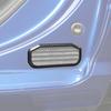 For Dodge Ram 1500 10-26 Carbon Fiber Rear Side Door Air Exhaust Vent Cover Trim