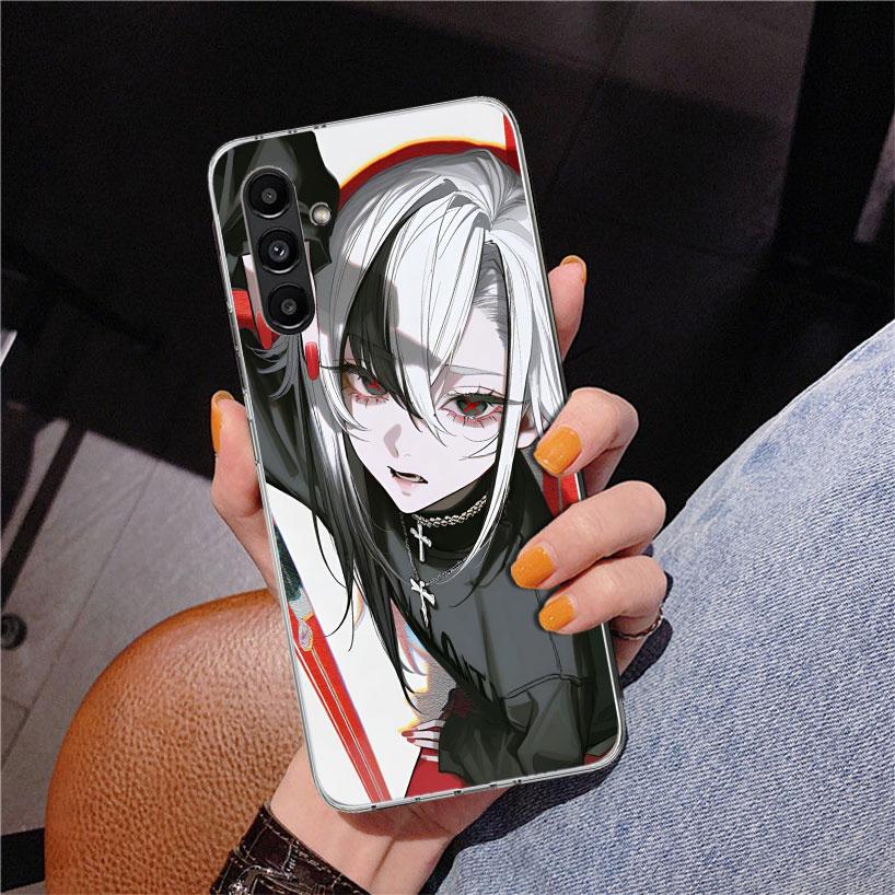 Arlecchino Genshin Impact Phnoe Case for Samsung Galaxy A17 A37 A57 A16 A26 A36 A56 A15 A14 A13 A55 A54 A53 A35 A34 A33 A25 A24