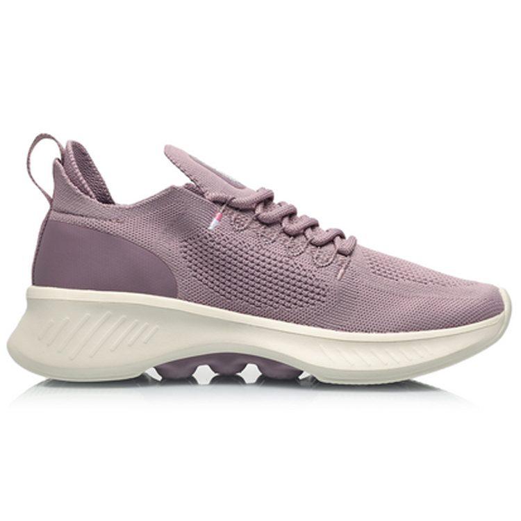 Li Ning EazGo Cushioning Rebound Breathable Low Top Casual Shoes Women's AREQ052-3