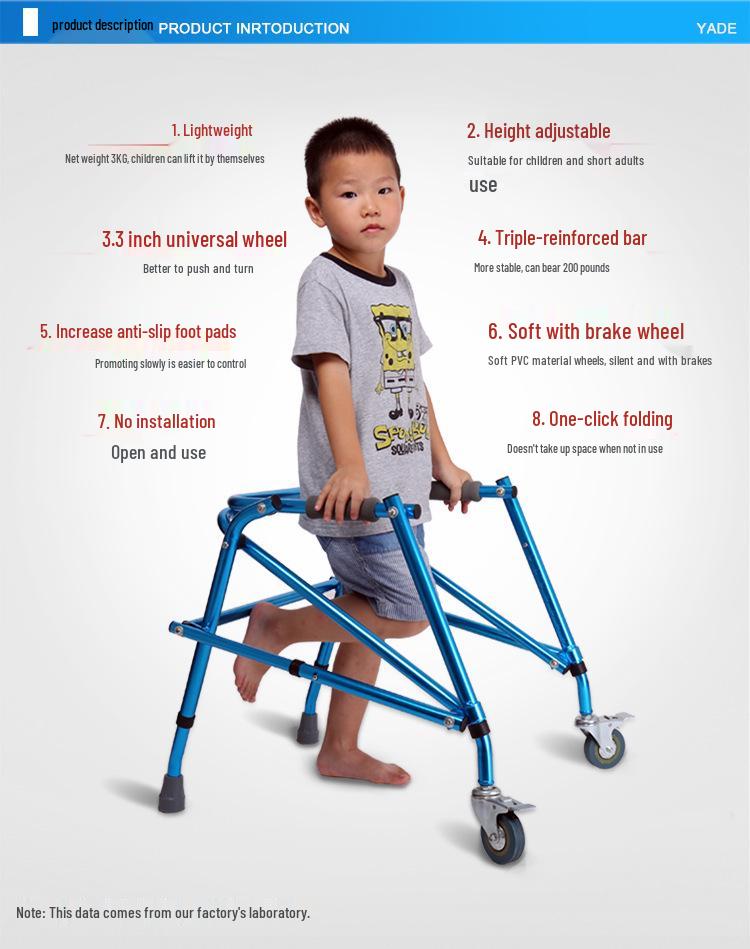 Child & Senior Walker: Rehabilitation Training Aid