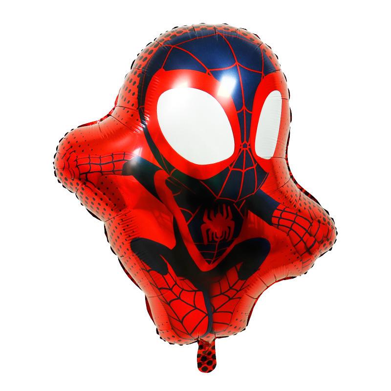Globo de película de aluminio con forma de superhéroe 10 UNIDADES