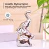 Graceful High-Trunk Elephant Figurine | A Symbol of Luck & Prosperity | Perfect for Elegant Home Décor – Pack of 1